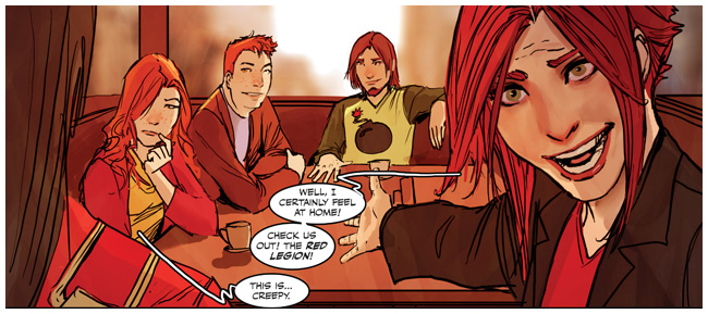 Sunstone: so many redheads