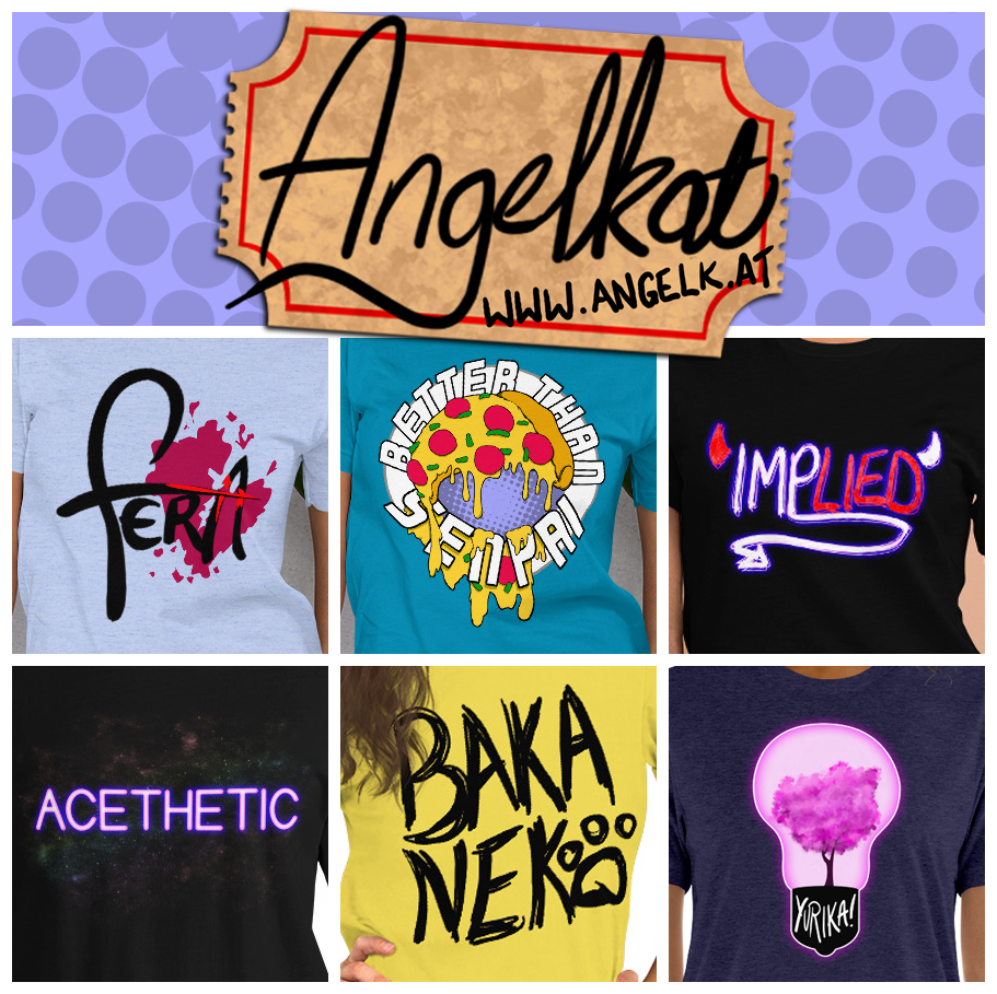 New angelKat T-Shirt Designs